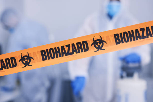 Professional Biohazard Cleanup technician working in South Jordan, UT